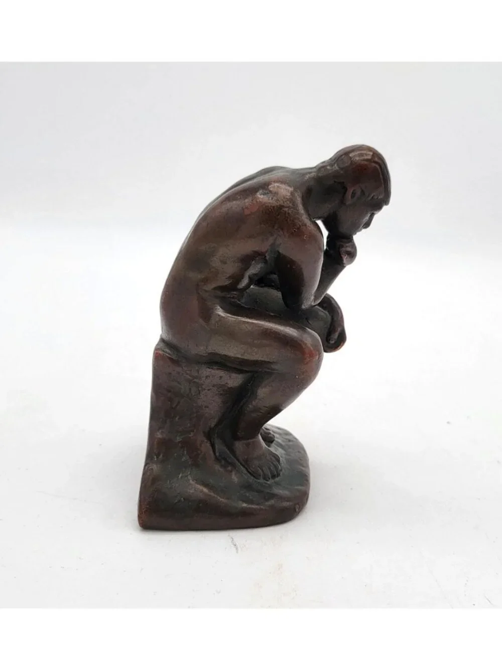 Rodin's The Thinker Bronze Single Bookend